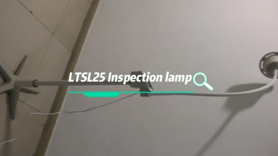 Ltsl25 lampe d'inspection verticale de clinique d'hôpital de lumière LED de haute qualité pour l'examen