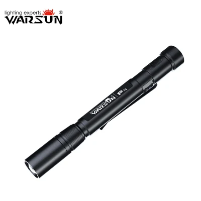 Warsun nouveau Style Portable XPE LED Mini lampe de poche haute qualité stylo lampe poche torche poche stylo lumière avec pince